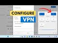 How to Manually Set up a VPN on Windows 11 (IKEV2)