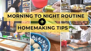 Indian Mom 6AM to 9PM FULL DAY PRODUCTIVE ROUTINE 2022+ HOMEMAKING TIPS!!!