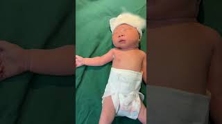 Little Newborn baby girl ❤️ Birth baby 💕 Ep250  #babyvideotrend #shortsfeed