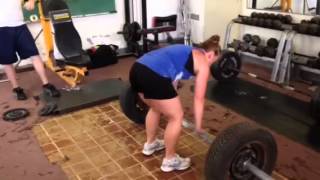 Adrienne 110lb axle overhead press