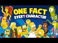 1 Fact About Every Simpsons Character (170 Characters)