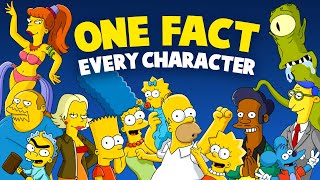 1 Fact About Every Simpsons Character (170 Characters)