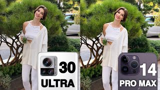 Motorola Edge 30 Ultra VS iPhone 14 Pro Max Camera Test Comparison
