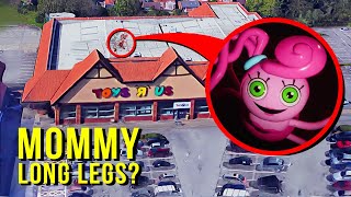 DRONE CATCHES MOMMY LONG LEGS AT TOYS R US!! (SHE CAME AFTER US!!)