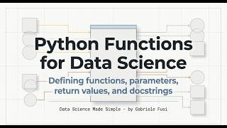 User-Defined Functions in Python | Python for Data Science