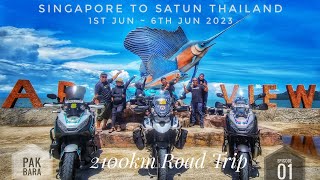 Road Trip Kami ~ Pak Bara (Satun) Thailand 1st-6th Jun 2023...