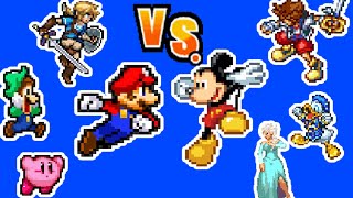 Nintendo VS Disney (Mario vs Mickey Mouse)