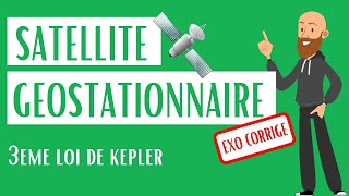 Les satellites géostationnaires - 3 minutes pour tout comprendre en manipulant la 3eme loi de Kepler