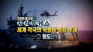 [다이어트 지식포커스] 세계 각국의 국방비 증강 추세, 그 정도는?