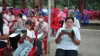 หลวงตาบุญชื่น สวดมนต์ทำวัตรเย็น วันลอยกระทง ณ วัดคันธุลี สุราษฎร์ธานี