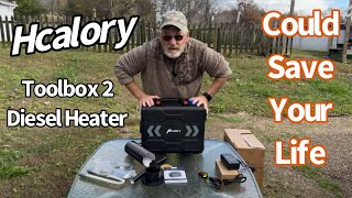 “Hcalory”  New \u0026 Improved Toolbox 2 Portable Diesel Heater