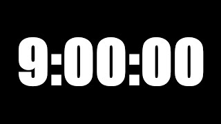 9 HOUR TIMER • 540 MINUTE COUNTDOWN TIMER ⏰ LOUD ALARM ⏰