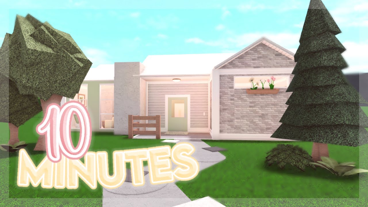 Building A House With Money I Make In 10 Mins! - YouTube