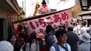 三国祭2017五番山車「忍者 児雷也」