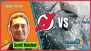 Free NHL Betting Pick- New Jersey Devils vs. Washington Capitals, 2/20/2024: Scott's Selections