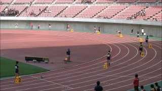 平成25年度　新潟県高等学校総合体育大会　陸上競技大会　男子4×400mR決勝