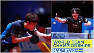 MATSUDAIRA Kenta - JANG Woojin @ WTTTC Halmstad 04/05/2018 (private video HD)