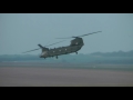 awesome raf chinook flyby hd