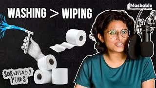 Toilet Paper vs Water - Indians have always been washing the right way | Sustainably Yours