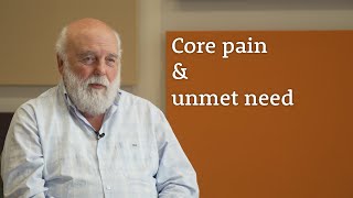 Is core pain the same as unmet need?