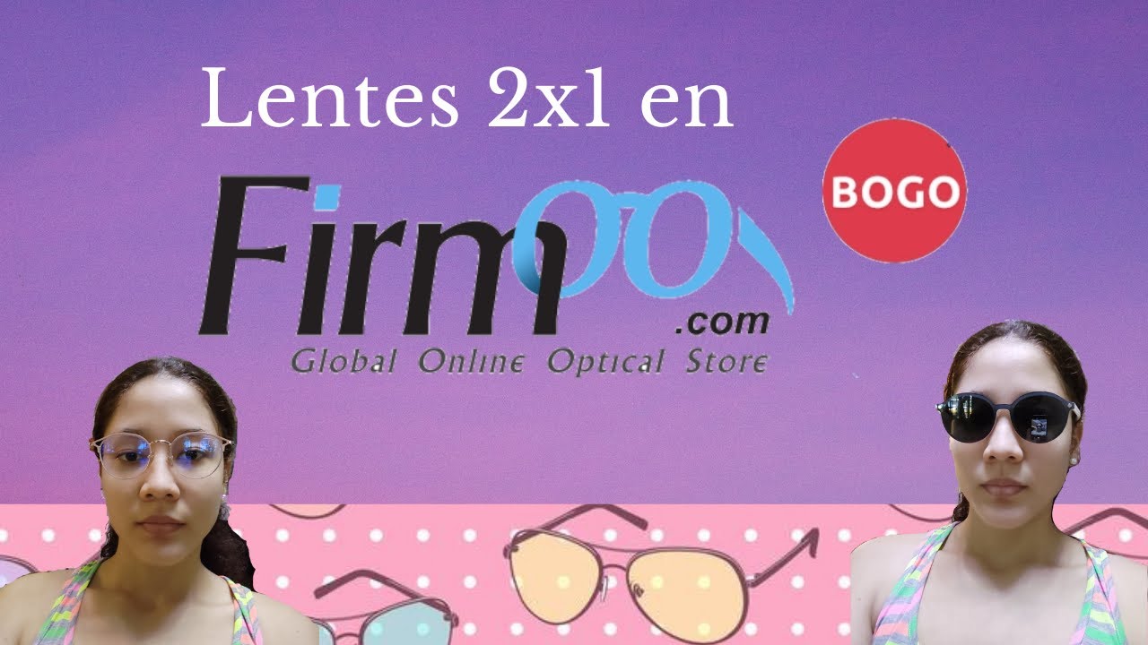 Lentes 2x1 En Firmoo, Clip Magnético Y Filtro De Luz Azul - YouTube