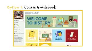 using grades tab