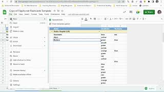 Flippity.net: Create flashcards