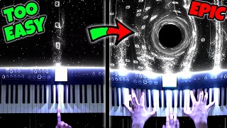 Hans Zimmer - Interstellar Main Theme | EASY to EXPERT PIANO