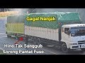 Insiden Truck Gagal Nanjak Di Tanjakan Bukit Kodok.Trailer Balap Salip Menyalip,Truk Trailer Nanjak.