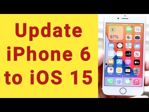 How To Update Iphone 6 To IOS 15 | How To Upgrade Iphone 6 To IOS 15 ...