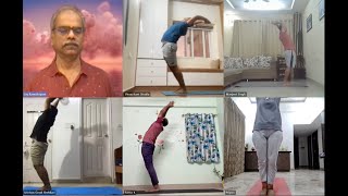 Hatha Yoga Practice -  Surya Namaskara Challenge  18 rounds - 20240212