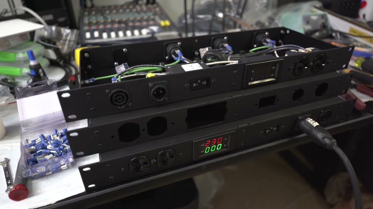 Building A True1 1U Rack Mount Power Distribution Unit - YouTube