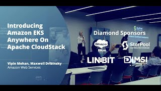 Introducing Amazon EKS Anywhere On Apache CloudStack - CloudStack Collaboration Conference 2022