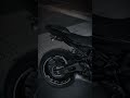 yamaha mt07 all black