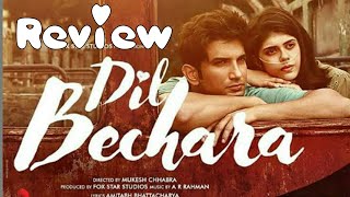 Dil Bechara full movie | Movie review | Sushant Singh Rajput, Sanjana Sanghi