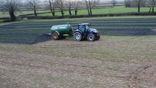 [slurry 2025] newholland t7225 and major tanker