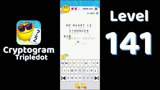 Cryptogram Tripledot Level 141 Answer | SolutionGuruji