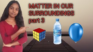 9 th std | Matter in our surroundings | Explain in Kannada