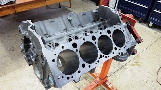 Engine Building Part 1 The Block - 350 Chevy with a Holley Sniper EFI for a '76 Vette