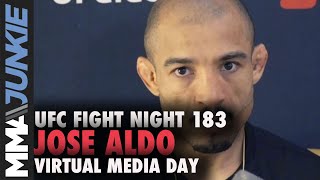 Jose Aldo downplays losing skid: 'I want to be champion' | UFC Fight Night 183 interview