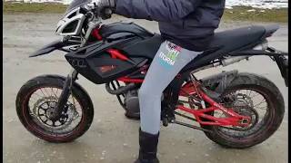 megelli 125 m exhaust sound and test drive