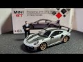 MINI GT 1/64 Porsche 911 GT2 RS Weissach Package GT Silver Metallic MGT00063