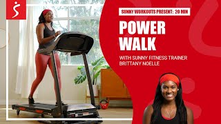 Beginner Treadmill Walk | 20 Minutes