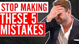 The 5 Mistakes That You MUST AVOID AS A GRADUATE STUDENT | Prof. David Stuckler