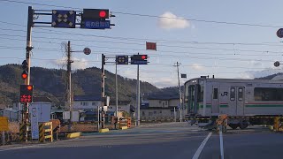 JR東北本線　萩の目踏切(その1-2)