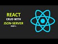 React.js CRUD App with Json Server Using Axios. React Me Crud Kaise kre axios Json-server k sath