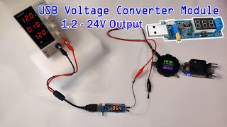 USB Buck/Boost Voltage Module | Hands-on and Output Testing