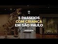 5 lugares para ir com CRIANÇA em SÃO PAULO