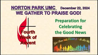 Norton Park United Methodist Church - Fourth Sunday of Advent