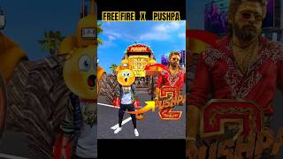 Pushpa X free fire | free fire X pushpa 2 | #shorts #kingbrofreefire